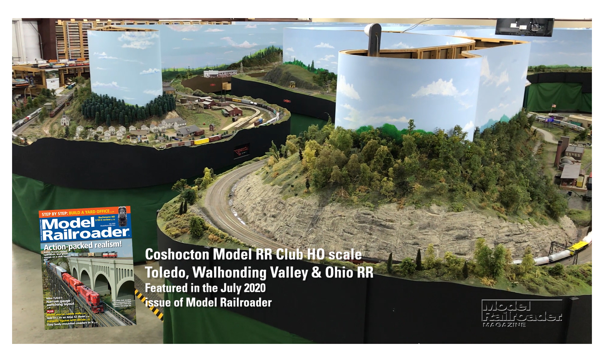 Model Railroader Magazine July 2020
